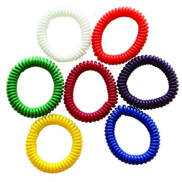 Chewlery Chewable Bracelet, Assorted Colors, Set of 7 PK